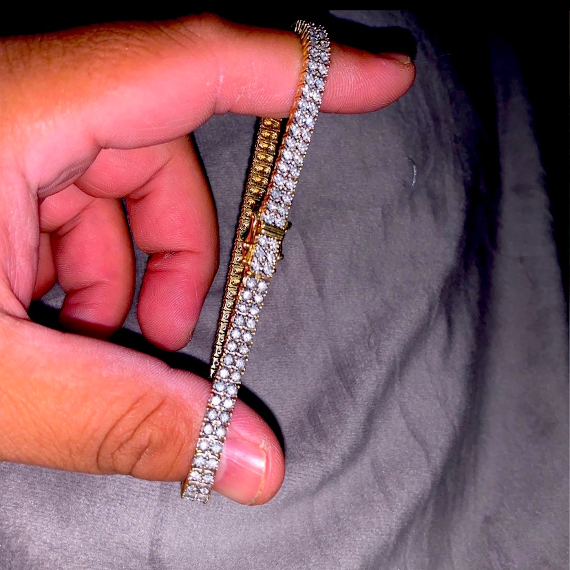25 Kt Diamond Bracelet 10k Yellow Gold Helzberg Diamond Jewelry